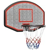 vidaXL Basketballkorb Basketballring Backboard Basketballanlage Basketball...