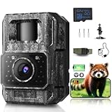 MAXDONE Wildkamera mit Handyübertragung APP - Wildtierkamera 4K 64MP HD mit...