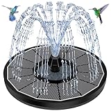 Solar Springbrunnen mit 3.5W Glas Solarpanel, Solar Teichpumpe 2025 Upgrade,...