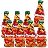 Develey – TexMex Salsa Sauce – 8er Pack (8 x 250ml) – Scharf-ruchtig mit...