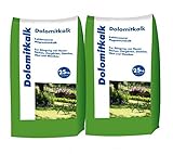 Hamann Mercatus GmbH 2x25 kg Dolomitkalk Rasenkalk - Zur Vorbeugung von...