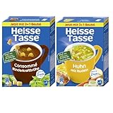 Mixpaket Fleisch - Erasco Heiße Tasse 16er Set (8x Huhn mit Nudeln & 8x...