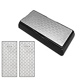 Deruilong Doppelseitiger Diamant-Schleifstein für Schere, Messer, Outdoor,...