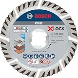 Bosch 1x Diamanttrennscheibe Standard (Universal, X-LOCK, Ø125 mm, BohrungsØ:...