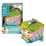 Ravensburger 4859 Play+ Motorik-Musik-Spiel-Würfel: Wilde Tiere, elektronisches...