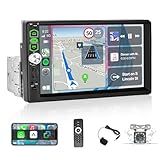 1Din Autoradio mit Bildschirm - 7 Zoll Auto Radio Touch Display - Carplay und...