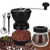 Royouzi Manual Coffee Grinder Ceramic Grinder Adjustable Portable Griff Aus...