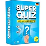 Super Quiz - Deutsche Version - Trivial Gesellschaftsspiele für Erwachsene mit...