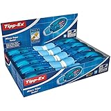 Tipp-Ex Korrekturroller Micro Tape Twist mit Schutzkappe, 8m x 5mm, 10er Pack,...