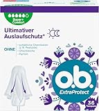 o.b. ExtraProtect Super + Comfort (36 Stück), Tampons für sehr starke Tage,...