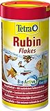 Tetra Rubin Flakes - Fischfutter in Flockenform mit natürlichen...