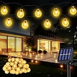 Suright Solar Lichterkette Aussen, Lichterkette Außen Solar, 8M, 30LED, 8 Modi,...