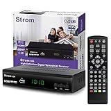 hd-line Strom 506 DVBT-2 Receiver Digital DVBT/T2 Receiver - Kompatibel Home...