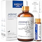 HIQILI 100ml Jasmin Öl, 100% Reines Natürliches Ätherische Öle für...