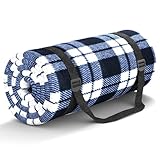 HUTHIM Picknickdecke 200x200cm, Stranddecke Wasserdicht Sandfrei Outdoor Decke...