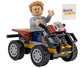 LEGO Jurassic World: Owen Grady Minifigur mit Quad ATV