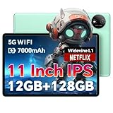 ODEA A11 Android Tablet 11 Zoll mit 12GB RAM + 128GB ROM (TF 2TB), Tablet mit...