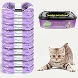 Nachfüllbeutel für Katzenstreu, 10 Stück Katzenstreu Entsorgungseimer...