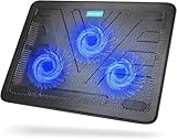 TECKNET Laptop Kühlpads, Laptop Kühler für 12-17 Zoll, Cooling Pad Notebook...