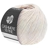 LANA GROSSA Cashmere 16 Fine | Aus Kaschmir- und Merinowolle | Handstrickgarn...