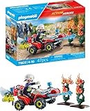 PLAYMOBIL | Action Heroes | Feuerwehr Quad löscht Heckenbrand | Feuerwehrauto |...
