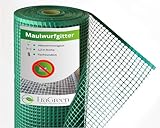 EraGreen® Maulwurfgitter 10 m x 1,2 m Breite - Maulwurfschutz für Rollrasen...