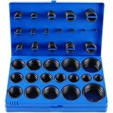 TECPO Gummi Dichtungsringe O Ring Sortiment, 419 teilig Ø 3-50 mm Durchmesser...