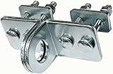 Überfalle für Rolltore für Vorhängeschloss 30 mm Kellerverschluß Verzinkt
