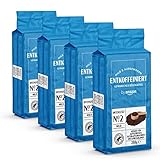 by Amazon Entkoffeinierter gemahlener Kaffee Pulver, Lichte Röstung, 1 kg (4...