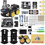 ELEGOO Smart Robot Car Kit V4.0 Kompatibel mit Arduino IDE Elektronik Baukasten...