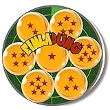 Generisch 12x EINLADUNGSKARTEN mit Dragon Wunsch Ball Design in Hochglanzoptik...