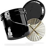 MAGIC BUCKET | Auto Handwäsche Bundle | Wascheimer mit passendem Eimer Deckel...