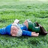 SMEILEE Gartenzwerge, Lustiger Garten Zwerge, Gnomen-Gartenstatue,...
