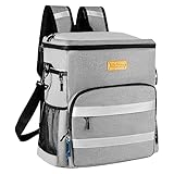 kiximay 30L Kühltasche groß faltbar - Kühltasche für Essen & Getränke,...