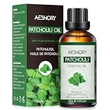AESHORY Ätherische Öle Patschuli 50ml, 100% Reine Natürliche Ätherisches Öl...