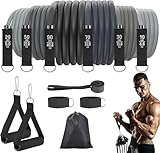 Fitense Resistance Bands Widerstandsbänder Set, 6 Fitnessbänder...