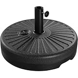 Yaheetech Sonnenschirmständer für Sonnenschirm 38/48 mm, Schirmständer Schwer...