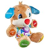 Fisher-Price Lernspaß-Hündchen mit DREI Stufen | sprechendes Kuscheltier mit...