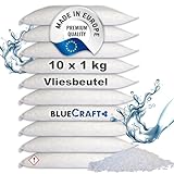 10x 1kg Luft-Entfeuchter Granulat Nachfüllpack im Vliesbeutel Raumentfeuchter...