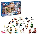 LEGO City Adventskalender 2024, Adventsgeschenk für Kinder ab 5 Jahren, 24...