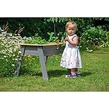 dobar® 58520FSC Kinderhochbeet mit Ablagefläche - Mini Hochbeet aus Holz -...
