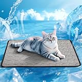 fuzhik Kühlmatte für Hunde und Katze 61 x 51CM, Haustier Kühlmatte Waschbares...