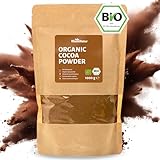 RheinNatur Bio Kakaopulver 1 kg - 100% reiner Kakao in Bio-Qualität, ungesüßt...