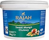 Rajah Mango Chutney – mild, fruchtig-süß, leicht scharf - Großpackung –...