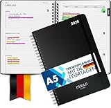 Terminplaner 2026 A5 – Kalender 2026 Buchkalender – Wochenplaner für...