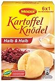Maggi Kartoffelknödel halb&halb Kochbeutel, 6er Pack (6 x 200 g Packung)