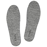 TIESTRA Lammfell Sohle Thermo Einlegesohlen Winter Warm Lammfellsohlen...