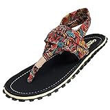 Gumbies Zehentrenner Sandalen | Modell Slingback | Farbe Aboriginal | Gr. 39