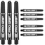 Target Darts 3 x Sätze of Schwarz Pro Grip Dartschäfte Kurt - 9 Dartschäfte...