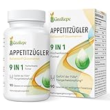 Natürlicher Appetitzügler für Frauen – Glucomannan aus Konjakwurzel mit...